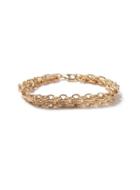 Topman Mens Gold Look Chain Link Bracelet*
