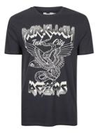Topman Mens Grey Band T-shirt