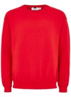 Topman Mens Red Oversized Sweatshirt