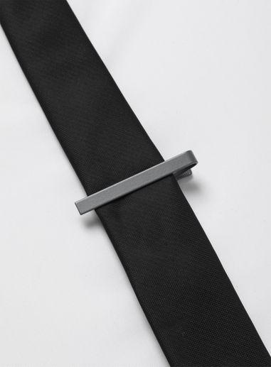 Topman Mens Grey Matte Gray Tie Pin*