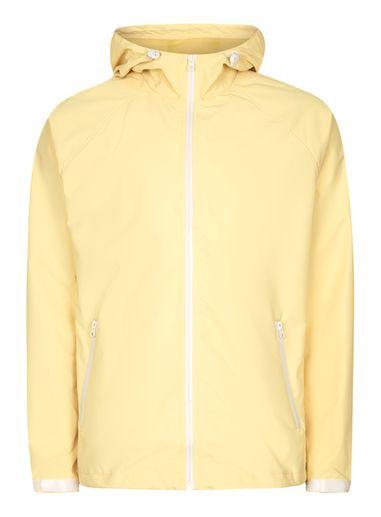 Topman Mens Yellow Zip Through Shell Jacket