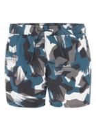 Topman Mens Multi Camouflage Swim Shorts