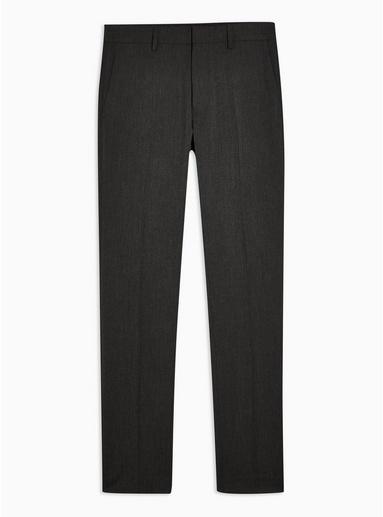 Topman Mens Charcoal Grey Super Skinny Fit Suit Pants