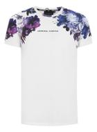Topman Mens Criminal Damage White 'rochelle' Floral Print T-shirt