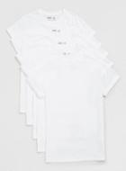 Topman Mens White Short Sleeve Roller T-shirt 5 Pack*