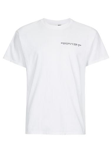 Topman Mens White New York T-shirt