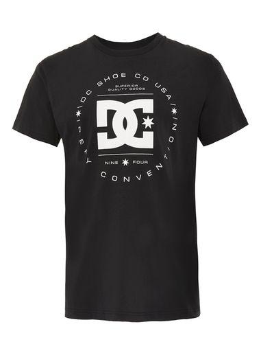 Topman Mens Dc Black Logo T-shirt