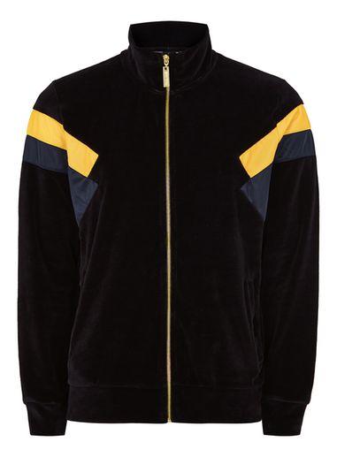 Topman Mens Criminal Damage X Topman Black 'stark' Jacket