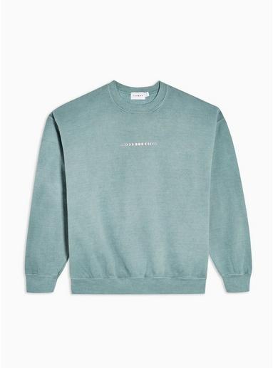 Topman Mens Green Wonder Sweatshirt