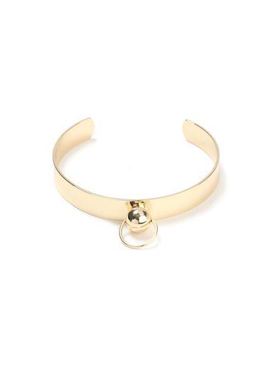 Topman Mens Gold Knocker Cuff*