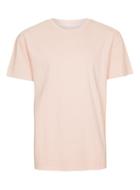 Topman Mens Ltd Washed Pink Short Sleeve T-shirt