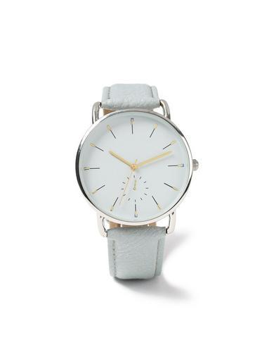 Topman Mens Grey Gray Strap Watch*