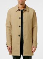 Topman Mens Brown Selected Homme Tan Coat