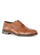 Topman Mens Brown Selected Homme Tan Leather Lace Up Shoes