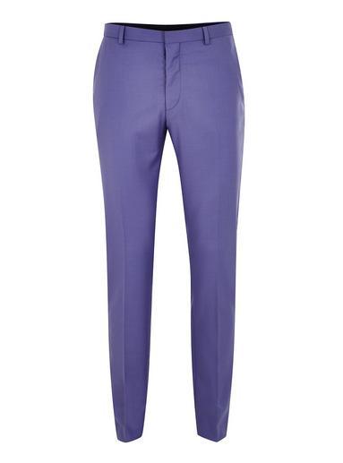 Topman Mens Purple Skinny Pants