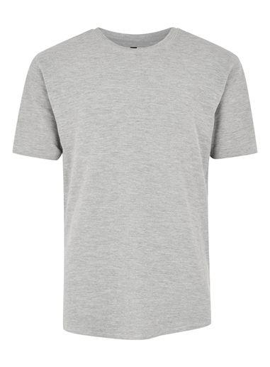 Topman Mens Grey Gray Slim Fit Waffle T-shirt