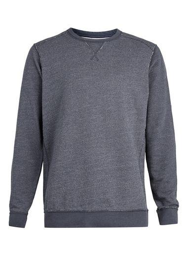 Topman Mens Selected Homme Blue Woven Sweatshirt