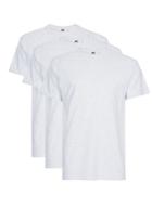 Topman Mens Grey Light Gray Slim Fit T-shirt Multipack*