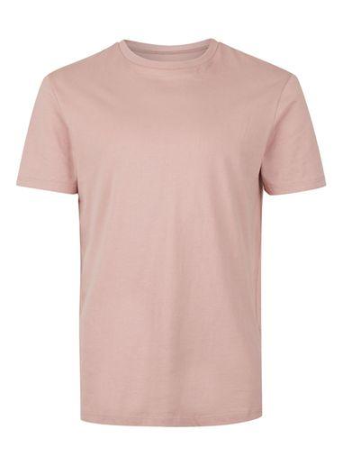 Topman Mens Rose Pink Slim Fit T-shirt