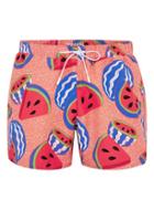 Topman Mens Pink Melons Swim Shorts