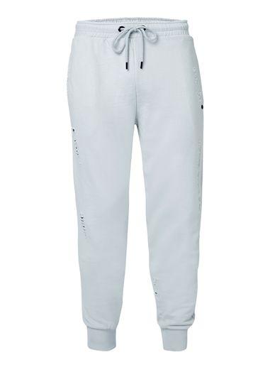 Topman Mens Criminal Damage Grey Distressed Shoreditch Joggers*