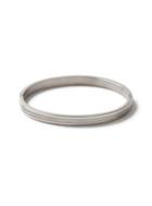 Topman Mens Silver Stainless Steel Bangle*
