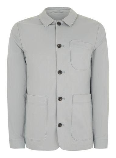 Topman Mens Grey Gray And Blue Blazer