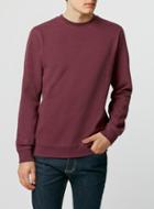 Topman Mens Red Burgundy Sweatshirt