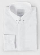 Topman Mens Premium Long Sleeve White Pin Collar Smart Folded Shirt