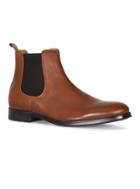 Topman Mens Brown Selected Homme's Tan Leather Chelsea Boots