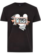 Topman Mens Black Mickey Mouse T-shirt