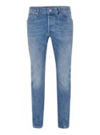 Topman Mens Bright Blue Stretch Slim Jeans