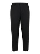 Topman Mens Black Blk Flnl Wide Crop