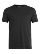 Topman Mens Black Slim Crew T-shirt