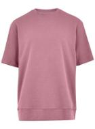 Topman Mens Pink Short Sleeve Sweatshirt