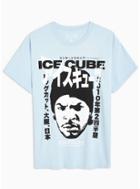 Topman Mens Blue Ice Cube T-shirt
