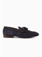 Topman Mens Hudson Navy Suede 'bolton' Loafers