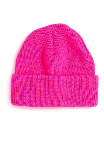 Topman Neon Pink Beanie