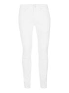 Topman Mens White Extreme Ripped Stretch Skinny Jeans
