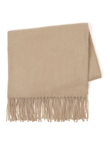 Topman Mens Brown Washed Camel Scarf