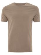 Topman Mens White Taupe Ultra Muscle T-shirt
