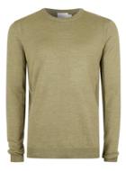 Topman Mens Premium Khaki Merino Blend Sweater