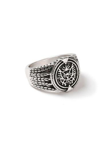 Topman Mens Silver Cocktail Ring*