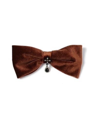 Topman Mens Brown Cross Bow Tie*