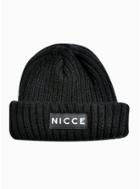 Nicce Mens Nicce Black Arlo Beanie