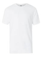 Topman Mens White Rib Textured T-shirt