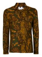 Topman Mens Multi Camouflage Paisley Print Casual Shirt