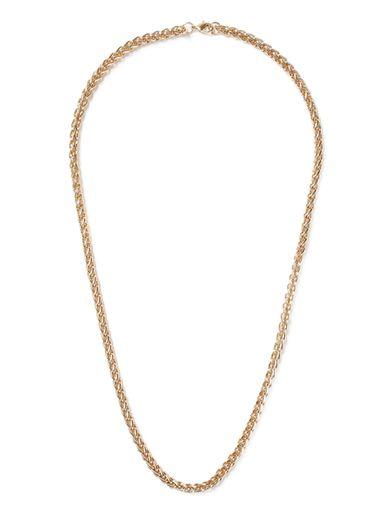 Topman Mens Gold Twist Necklace*