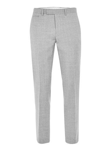 Topman Mens Limited Edition Light Grey Skinny Fit Trousers