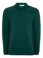 Topman Mens Green Tipped Skinny Fit Polo